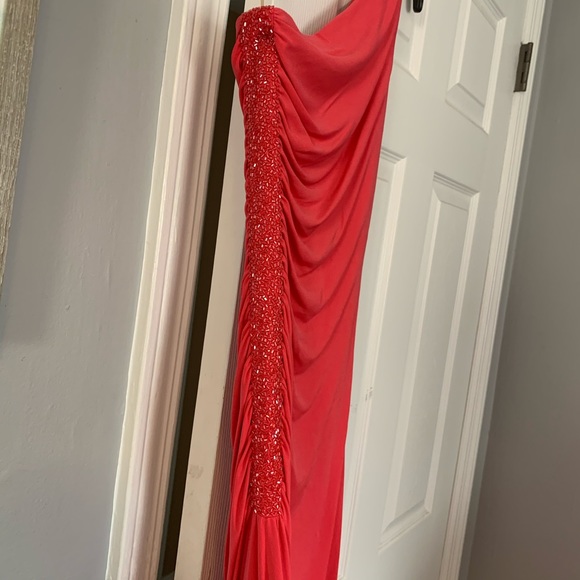 Cache Prom Dress One Shoulder - Picture 5 of 7